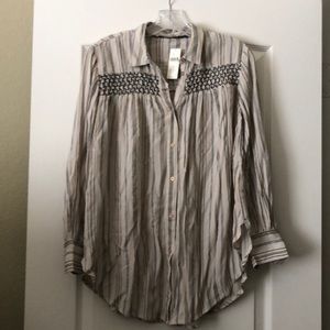 Anthropologie top NWT